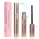 LAUBESS Lash Remover bottle demonstrates gentle, damage-free lash removal at home