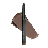 Laura Mercier Caviar Stick Café Noir open cap shows creamy, buildable color for all-day wear.