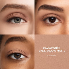Laura Mercier Caviar Stick Matte Caramel easy blending for seamless color.