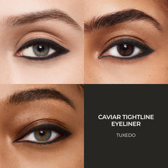 Laura Mercier Caviar Tightline Eyeliner tuxedo waterline use for defined edges.