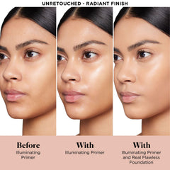 Laura Mercier Pure Canvas Primer with rose extracts moisturizes and smooths skin