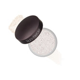 Laura Mercier Secret Brightening Powder jar under eyes, weightless brightness