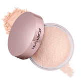 Laura Mercier translucent powder rose compact brightens and sets makeup all day
