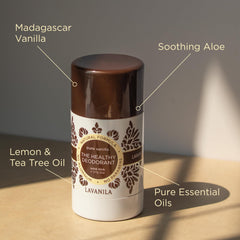 Aluminum-free claim highlighted on packaging for skin-friendly protection