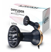LAVANPRO NEW YORK diffuser with wide bowl design promoting defined curls and even heat