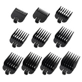 LAVEST 1/16 inch to 1 inch clipper guards set in black for Wahl compatibility