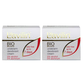 Lavilin Bio Balance deodorant cream pack shot showing the 2-pack convenience