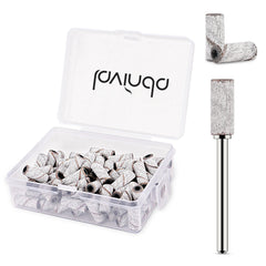 Lavinda 80-piece sanding bands pack for nail drill, ideal for shaping nails and polishing.