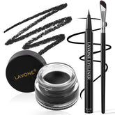 Delineador gel lavone: definición duradera para ojos intensos.