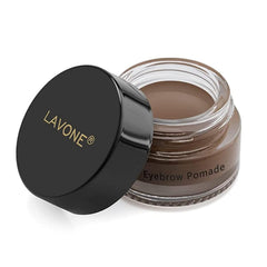 LAVONE Eyebrow Pomade provides waterproof hold for all-day definition.