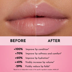 Lawless Forget The Filler Lip Plumper Line Gloss glossy lips with instant shine.