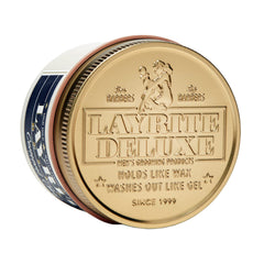 Layrite Cement Clay packaging view emphasizes easy wash-out with water.