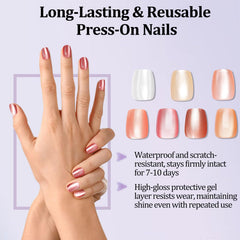 Laza cat eye nails available in 15 sizes for a precise fit.
