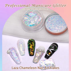 Laza efecto cambio de color: crea uñas opalescentes con capas finas.