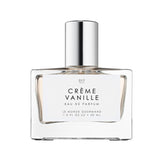 Le Monde Gourmand Creme Vanille spray bottle closed, showcasing a warm wearable vanilla fragrance.