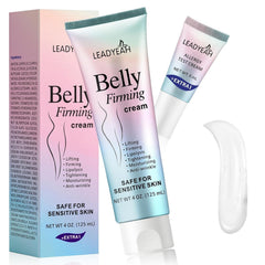 Leadyeah B Flat Belly Firming Cream tube with premium packaging.