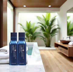 Leaf & Flower conditioner bottle front showing deep hydration for soft hair