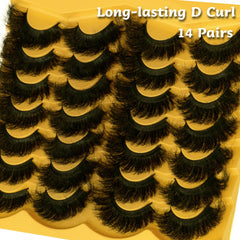 Leafmoon faux mink lashes with soft band ideal for sensitive eyes.