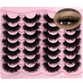 Leafmoon Mink Lashes 20mm cat eye: bold drama with natural blend
