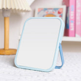 LeaOcaao desk mirror 6.7 inch with angle-adjustable display for easy makeup.