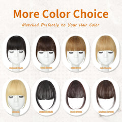 Leelebamo clip-on mechanism secures quickly for easy styling.