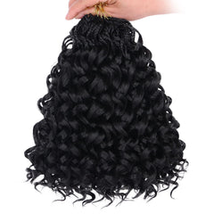 Leeven Gogo Curl crochet hair eight-pack package for full head styling