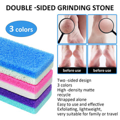 LEIFIRE pedicure pumice stone individually wrapped for hygienic home use.
