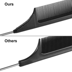Leinuosen stainless steel pintail hair parting tool for clean sections.