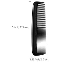 Leinuosen travel plastic combs with flexible teeth for snag-free detangling.