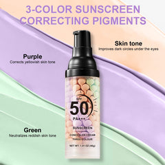LemonSac Primer protección SPF50 invisible bajo maquillaje, sin residuo blanco.