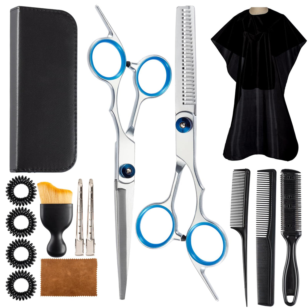 Lengnoyp straight blade scissors for precise at home trimming.