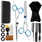 Lengnoyp straight blade scissors for precise at home trimming.