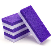 Lenpestia foot pumice stone 4-pack for effective pedicure exfoliation.