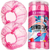 Gorro desechable LEOBRO de 100 uds para cubrir todo el cabello durante la ducha.