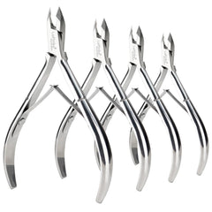 LePinko cuticle trimmer 4-pack front view for precise cuticle care.