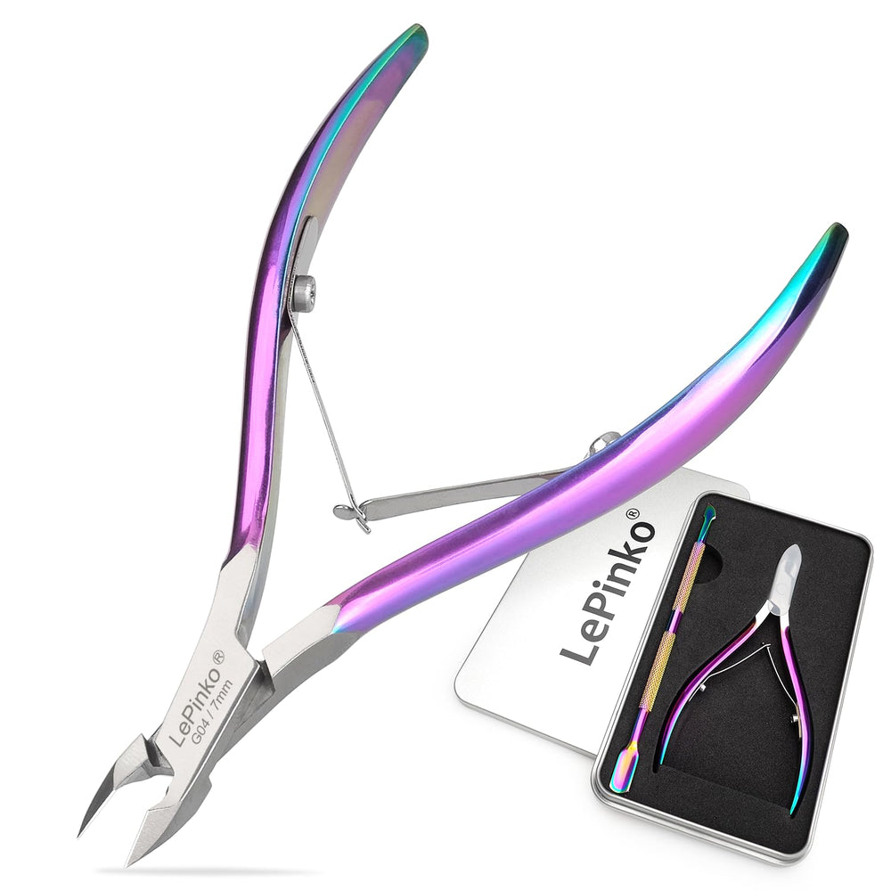 LePinko cuticle trimmer with 7mm jaw for precise cuticle removal