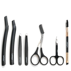LePinko Eyebrow Trimmer Kit front view, all-in-one tool for precise shaping