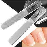 LePinko Nano Glass Nail Shiner Kit packaging with compact case for easy storage
