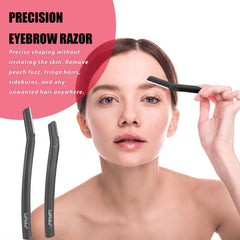 LePinko slant-tweezers close-up for accurate brow shaping