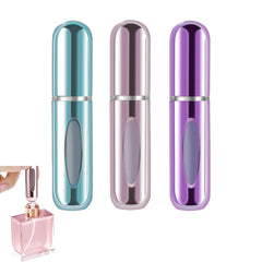 LERAO perfume travel bottle 5ml 3-pack: compact, spill-free refilling for on-the-go fragrance