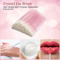 LetBeHa Crystalip single-use brushes promote clean lip care routines and exfoliation.