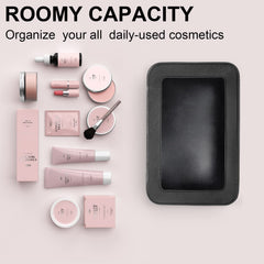 LETGO Clear Makeup Bag translucent material enables quick item location during travel.