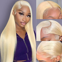 LETMIEO 613 HD lace-front wig cap construction for secure, breathable wear.