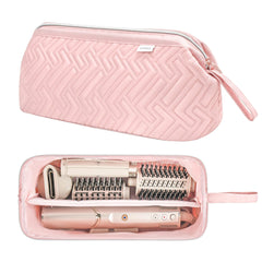 Leudes travel bag for Shark Flexstyle in pink keeps attachments organized on the go.