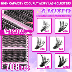 Soft ultra-thin lash band delivers a natural wispy blend.