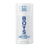 Level Up desodorante para niños en envase, aroma limpio para piel sensible.