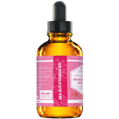 Aplicación facial nocturna con Leven Rose Sea Buckthorn para hidratación
