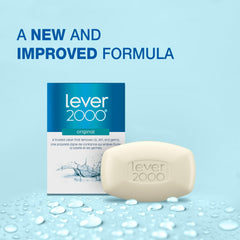 Lever 2000 Original, textura firme que genera espuma agradable
