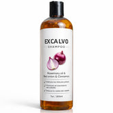 Lexenic Excalvo shampoo bottle with rosemary oil promotes refreshed roots.