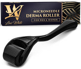 Lexi White Beauty derma roller for the face with titanium needles for smoother skin